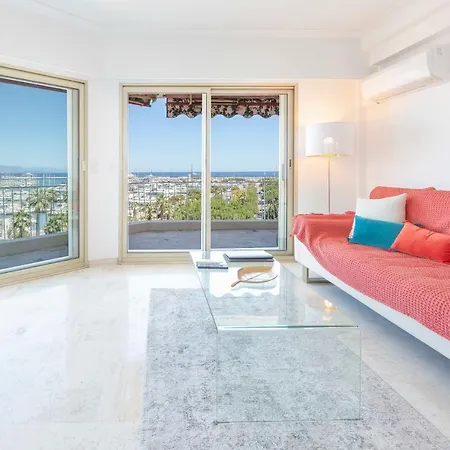 55M One Bedroom Seafront Port Vauban Antibes With 20M Terrace Casa vacanze Antibes